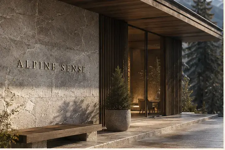Identité et communication pour Alpine Sense Spa